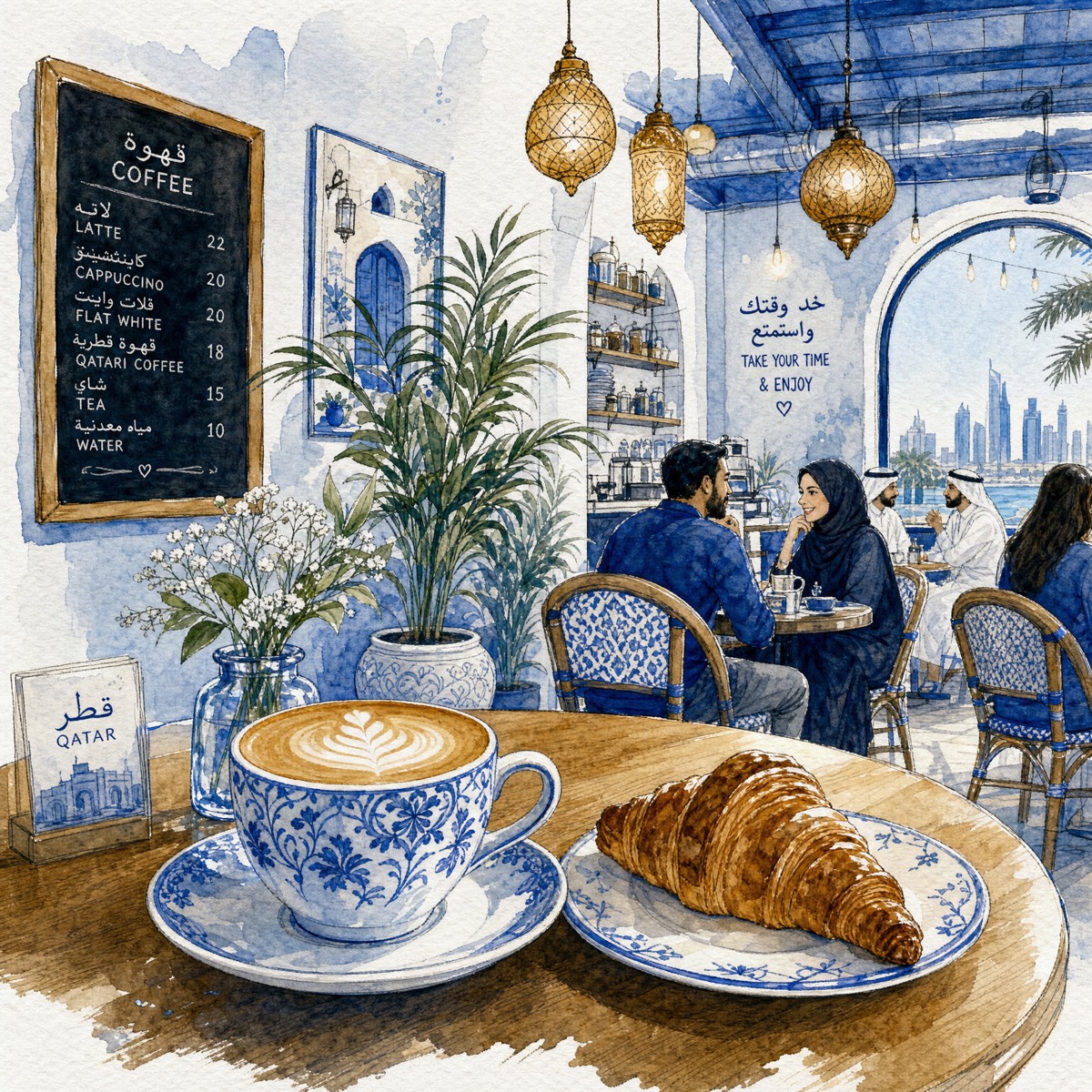 WhatsApp marketing for restaurants and cafes in Qatar